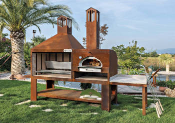 Combinato forno e BBQ